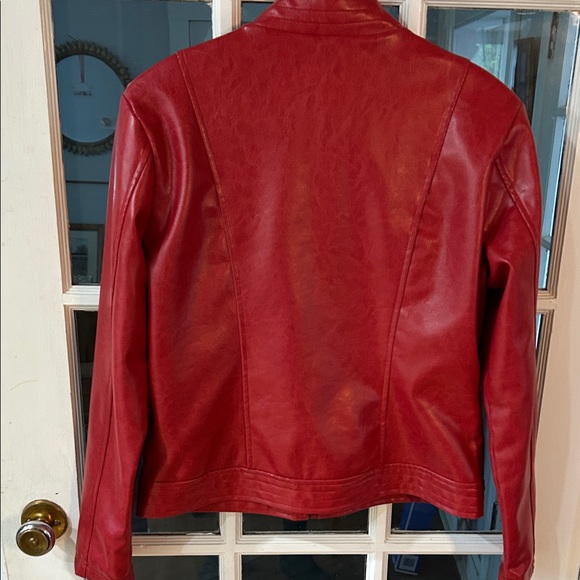 Red Women's Jacket - Picture 3 of 4